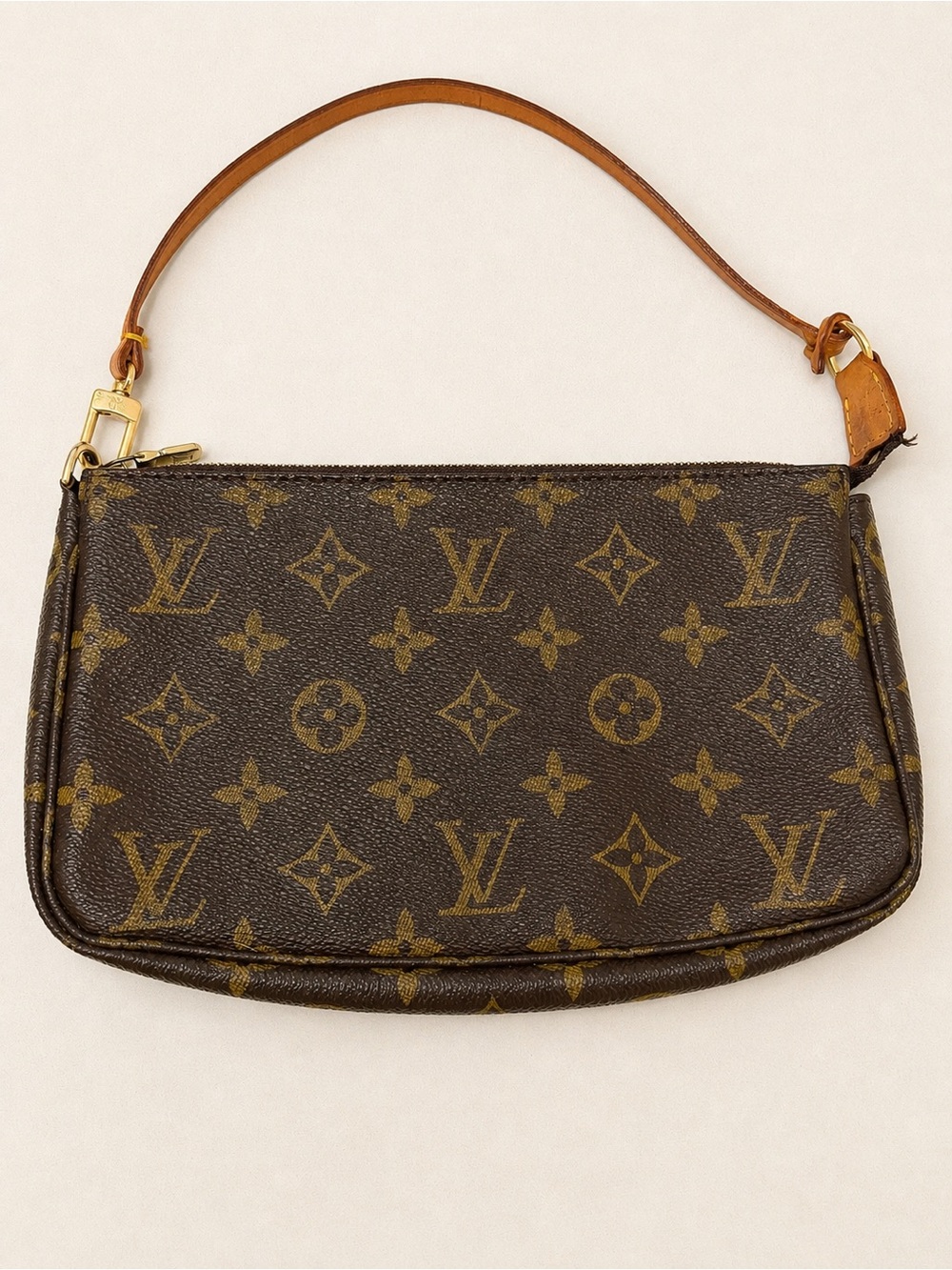 Authentic Louis Vuitton Monogram Pochette Accessories Bag